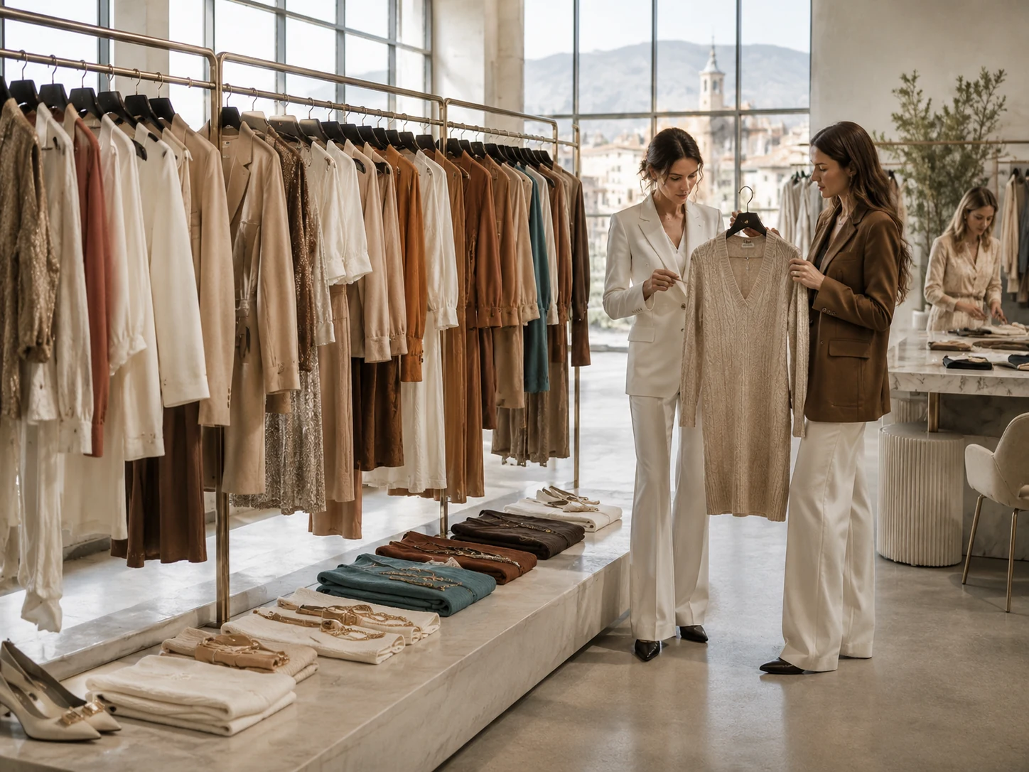 Women’s fast fashion wholesale showroom in Italy